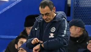 Die Zeit läuft ab: Maurizio Sarri hat noch drei Spiele, um den FC Chelsea zurück in die Erfolgsspur zu führen.