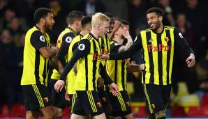 Platz 10: FC Watford - 10,894 Millionen Pfund