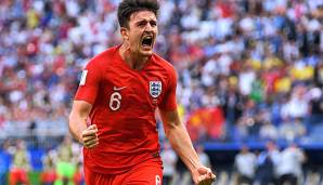 Harry Maguire stand mit dem englischen Nationalteam im WM-Halbfinale 2018.