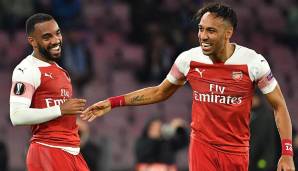 STURM: In der Sturmspitze hat Emery weiterhin zwei Waffen: Alexandre Lacazette und Pierre-Emerick Aubameyang. Der 35-Tore-Angriff soll wieder für Furore sorgen.