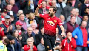 Platz 16: Juan Mata (Manchester United) - rund 9,3 Millionen Euro im Jahr.