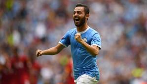 Platz 19: Bernardo Silva (Manchester City) - rund 8,7 Millionen Euro im Jahr.