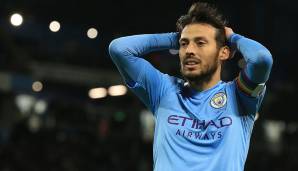 Platz 15: David Silva (Manchester City) - 30,54 km/h Top-Speed