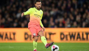 Platz 38: Bernardo Silva (Manchester City) - 31,42 km/h Top-Speed