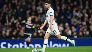 Platz 42: Ben Davies (Tottenham Hotspur) - 31,57 km/h Top-Speed