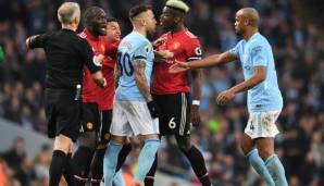 Das Derby lebt von seiner Rivalität zwischen den beiden Manchester-Klubs.