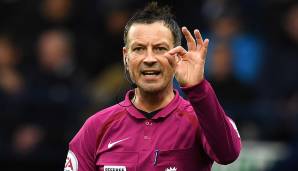 Mark Clattenburg pfiff zwischen 2004 und 2017 in der Premier League.