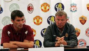 ROY KEANE - Etwas leichter tue sich Ferguson mit der Auswahl seiner Mittelfeldspieler - und nennt sofort Roy Keane.