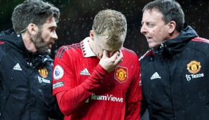 Donny van de Beek kommt bei Manchester United nicht in Schwung.