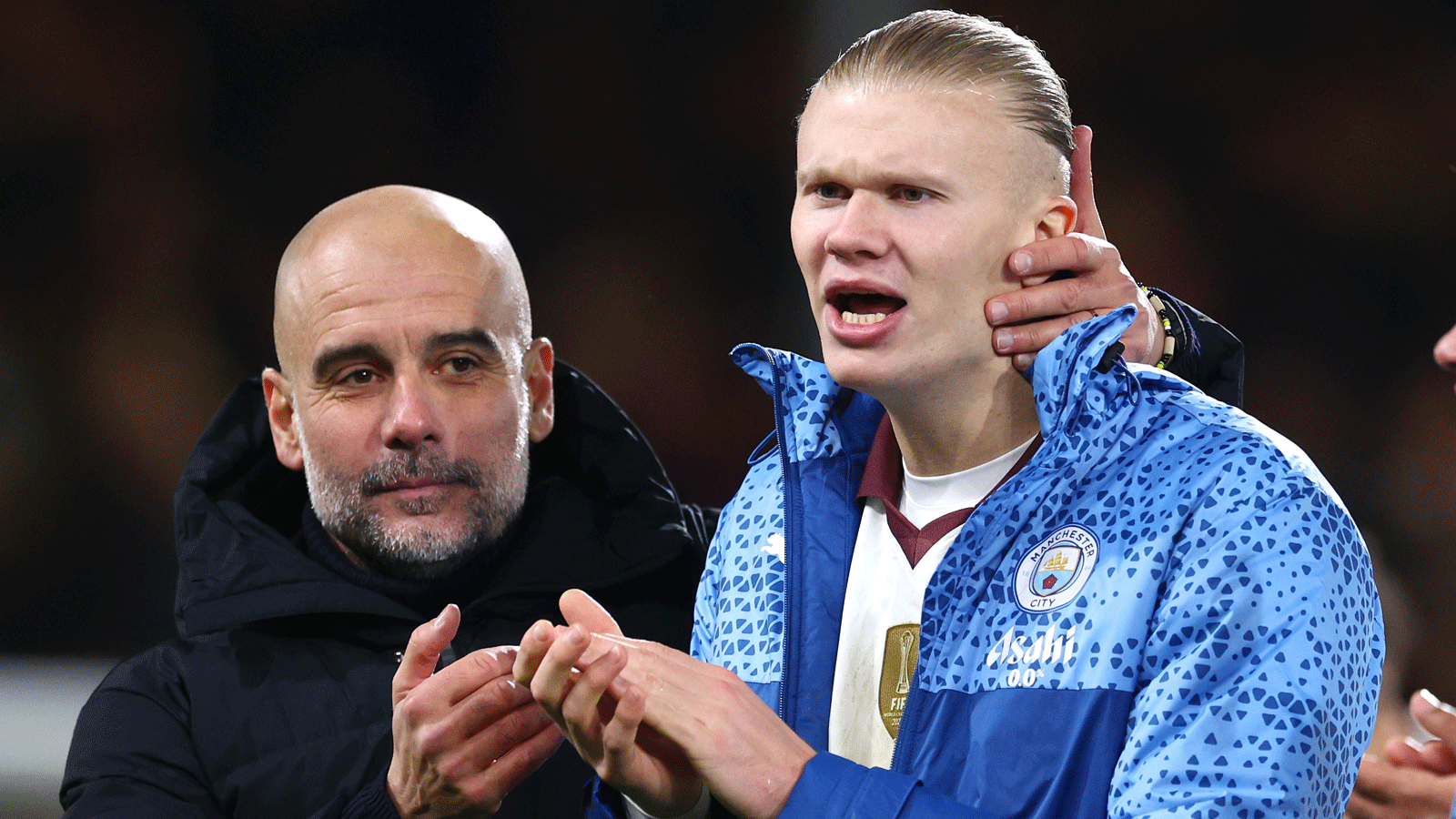 Pep Guardiola, Erling Haaland