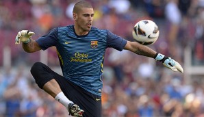 Victor Valdes könnte nächste Saison nach Frankreich ziehen