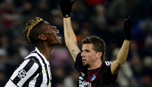 Paul Pogba (l.) könnte Turin bei einem Wechsel sehr hohe Einnahmen bescheren