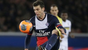 Seit 2012 spielt Motta für Paris Saint Germain