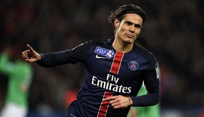 Edinson Cavani ist in Paris offenbar unglücklich