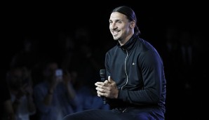 Zlatan Ibrahimovic präsentierte am Dienstag seine neue Modelinie