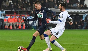 Julian Draxler trifft bei seinem Pflichtspiel-Debüt im Coupe de France