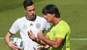 Jogi Löw will auch in der Nationalmannschaft weiter auf Draxler bauen