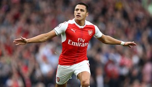 Alexis Sanchez spielt beim FC Arsenal