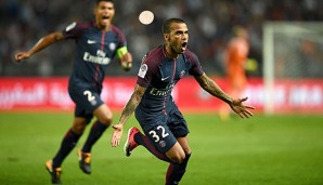 Neuzugang Dani Alves traf zum zwischenzeitlichen 1:1-Ausgleich