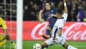 In der letzten Saison blieb PSG um Stürmerstar Edinson Cavani in beiden Spielen gegen Toulouse torlos