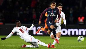 Kylian Mbappe lieferte einen starken Sprint ab