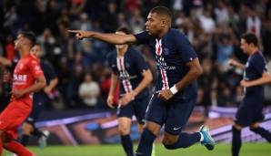 Superstar Kylian Mbappe erzielte das zweite Tor für PSG.