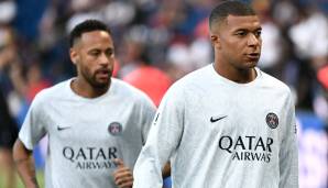 Neymar und Kylian Mbappe sollen sich nicht ganz grün sein.