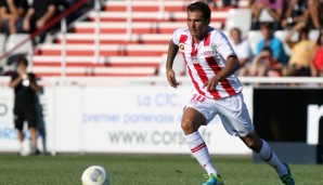 Adrian Mutu spielt inzwischen beim AC Ajaccio