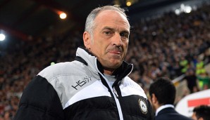 Francesco Guidolin und Udinese Calcio landeten nur auf dem dreizehnten Platz der Serie A