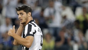 Alvaro Morata spielte bei Juventus Turin eine starke Saison