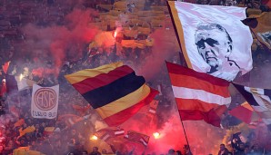 Beim Derby della capitale war noch alles bestens zwischen den Giallorossi und ihren Anhängern