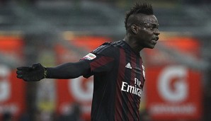 Mario Balotelli ist vom FC Liverpool zu Milan ausgeliehen