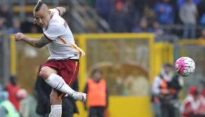 Radja Nainggolan ist beim AS Rom nach dem Wechsel von Miralem Pjanic noch mehr gefordert