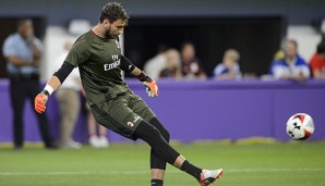 Gianluigi Donnarumma ist mit 17 bereits Stammkeeper von Milan