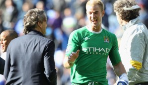 Roberto Mancini glaubt daran, dass sich Joe Hart beim FC Turin weiterentwickelt