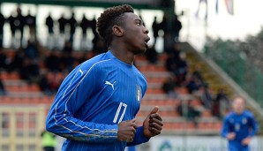 Moise Kean wurde von Allegri erstmals in den Kader berufen