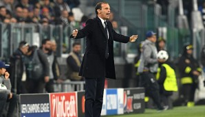 Massimiliano Allegri ist mit Juve wieder auf Meisterkurs