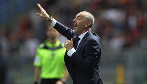 Stefano Pioli feiert seinen Derby-Einstand