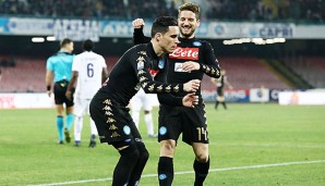 Jose Callejon erzielte das goldene Tor für den SSC Neapel