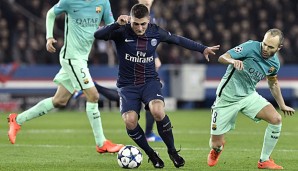 Marco Veratti spielt seit der Saison 2012/2013 für Paris Saint-Germain