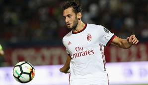 Für den im Sommer zu Milan gewechselten Hakan Calhanoglu ist es das erste Duell mit Lazio im Dress der Rossoneri