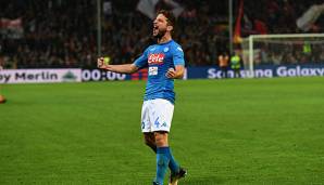 Dries Mertens brachte mit einem Dreierpack Napoli gegen Genua auf die Siegerstraße