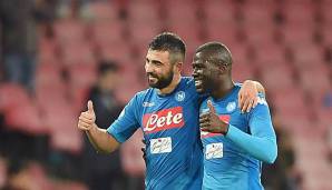 Dürfen Albiol (l.) und Koulibaly vom SSC Neapel am Wochenende erneut jubeln?