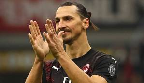 Zlatan Ibrahimovic traf gleich bei seinem Startelfdebüt für Milan gegen Cagliari.