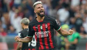 Olivier Giroud erzielte einen wichtigen Treffer beim 3:2-Sieg der AC Milan gegen Inter.