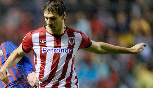 Fernando Llorente schoss Athletic Bilbao im Halbfinal-Hinspiel im Alleingang zum Sieg