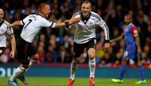 Dimitar Berbatov wechselte 2012 von Manchester United zu Fulham