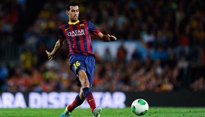 Mit 34 will Sergio Busquets nicht mehr gegen den Ball treten