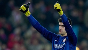 Thibaut Courtois zeigte bei Atletico Madrid überzeugende Leistungen