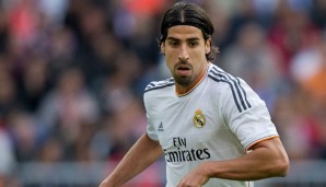 Sami Khedira stand nach langer Verletzungspause wieder bei Real auf dem Platz